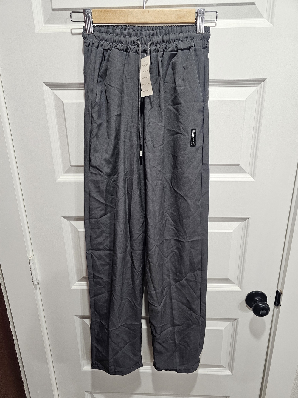 Chaser Men's Dark Gray Drawstring Joggers